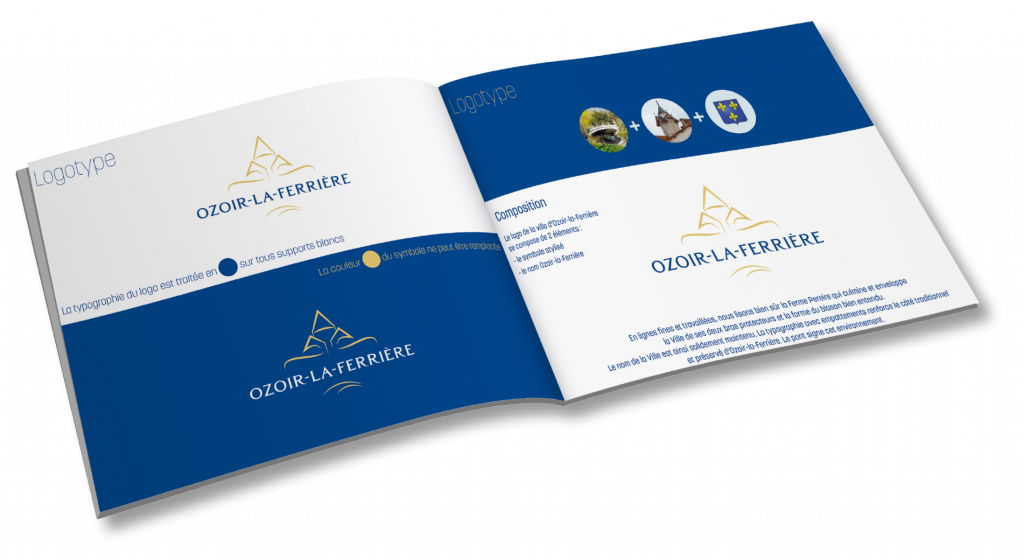 Ozoir la ferriere réalisation agence neocom, logo, design, digital creation print conseil brochure, magazine, flyers, communication marketing, creation site web